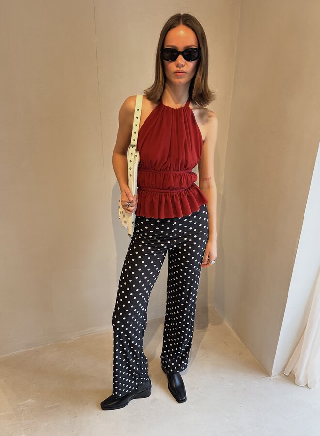 Following Lucy - Luna Top - Cherry Bomb