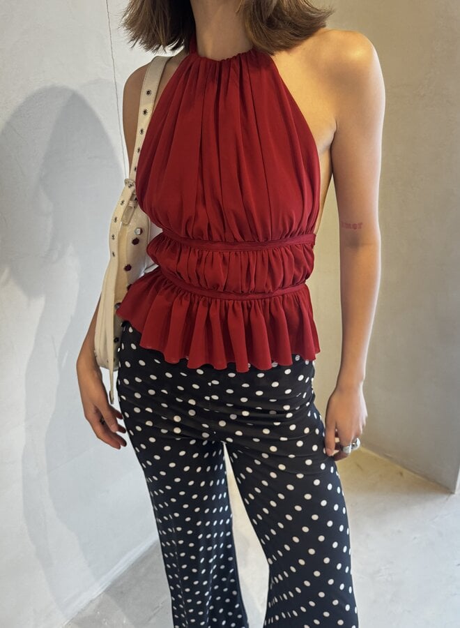 Following Lucy - Luna Top - Cherry Bomb