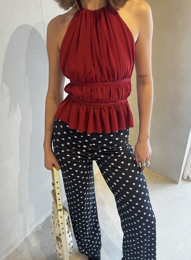 Following Lucy - Luna Top - Cherry Bomb