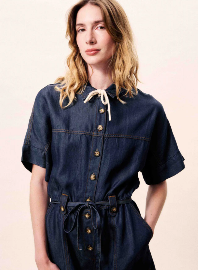 FRNCH - Combishort Mariselle - Bleu Jean
