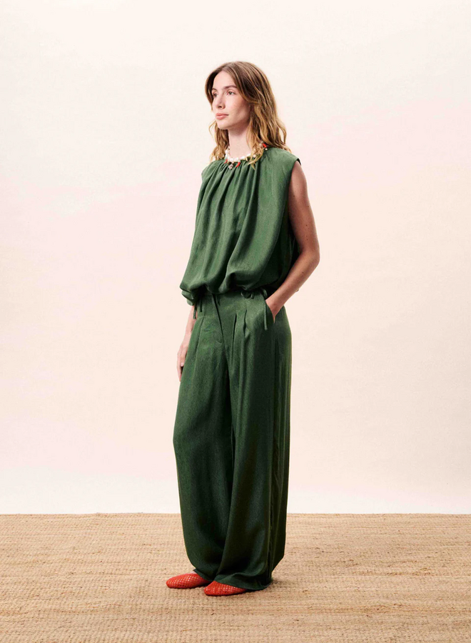 FRNCH - Pantalon Lucina - Vert