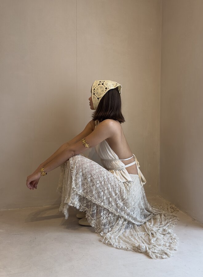 JAZZY - No Rain No Flowers Arm Cuff - Gold