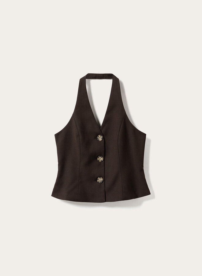 Noella - N-Martina Vest - Chocolate