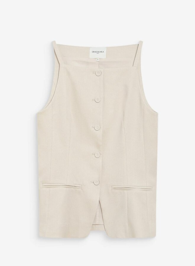 G&M - Vest Winston - Sable
