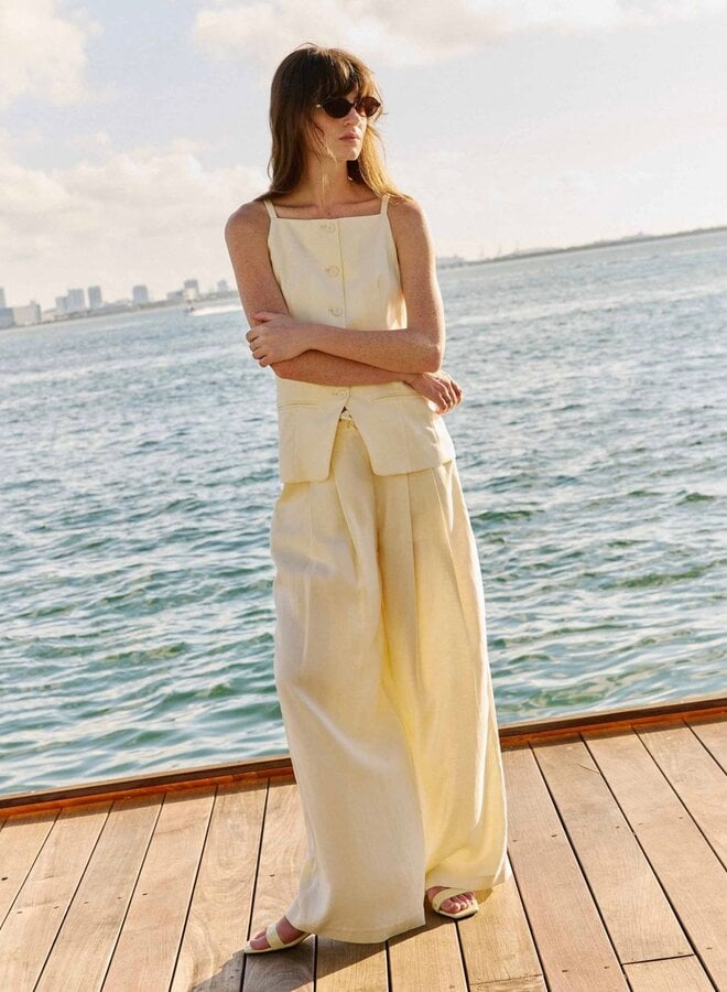 G&M - Trousers Wally - Jaune