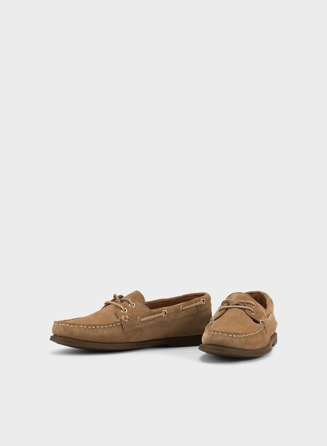 Vagabond - Loui W Boat Shoes - Beige Suede