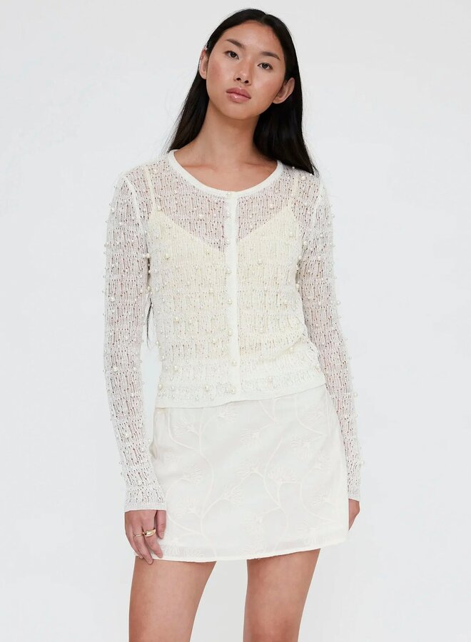 Wild Pony - Cardigan Pearls - Ecru