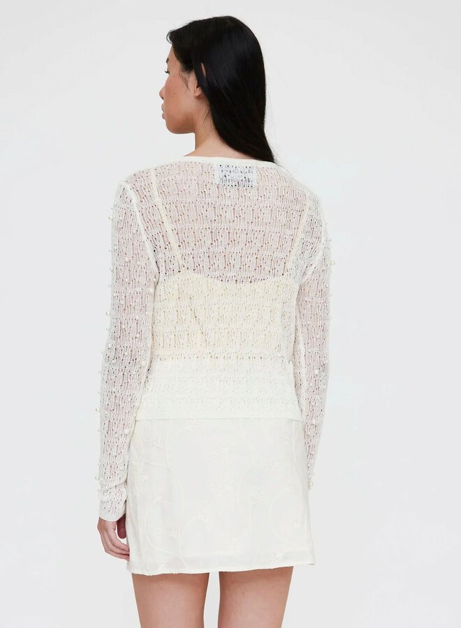 Wild Pony - Cardigan Pearls - Ecru