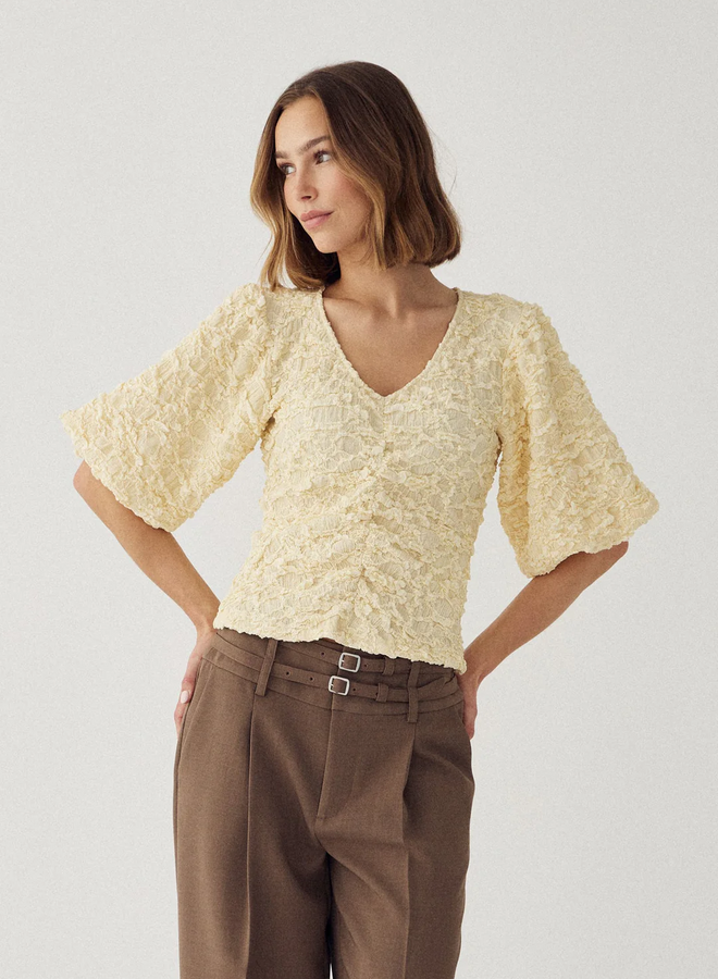 Noella - N-Mykah Top - Butter Yellow