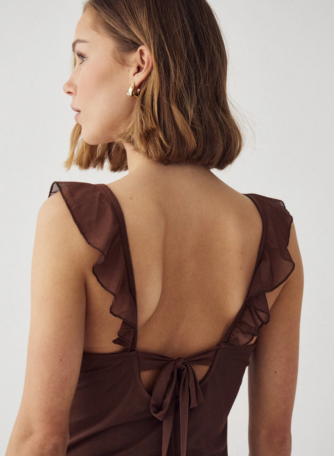 Noella - N-Melinda Dress - Tawny Brown