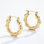 Lucy - Earrings Billie Hoops - Gold