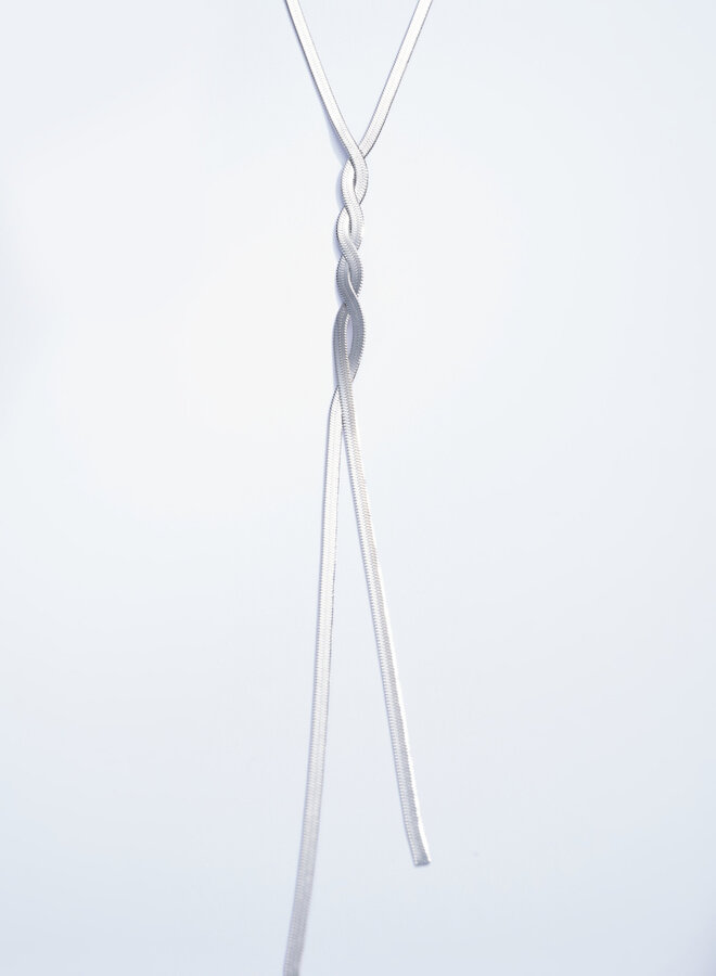 Lucy - Necklace Rope - Silver