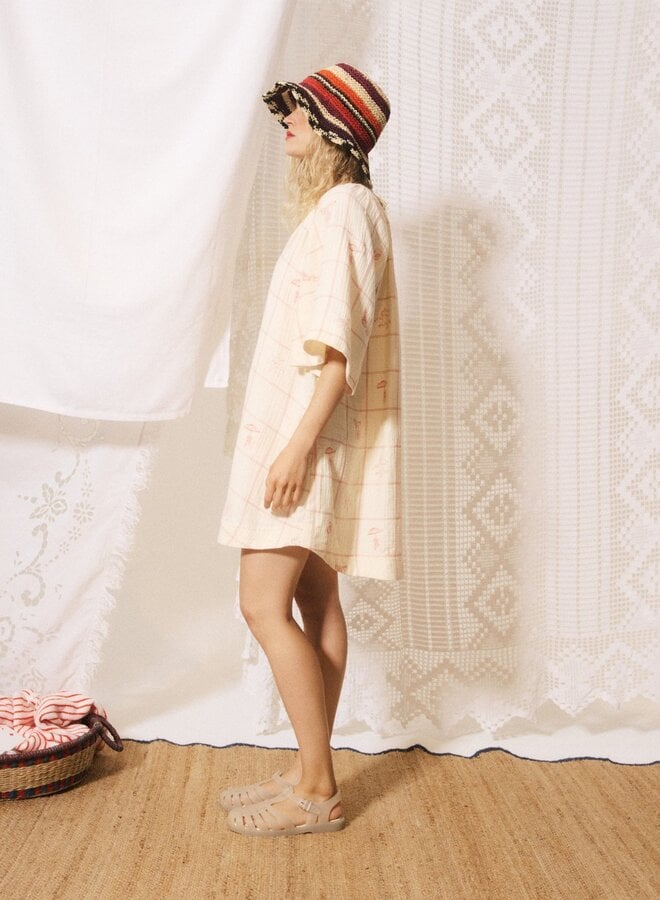 FRNCH - Robe Tommaso - Creme
