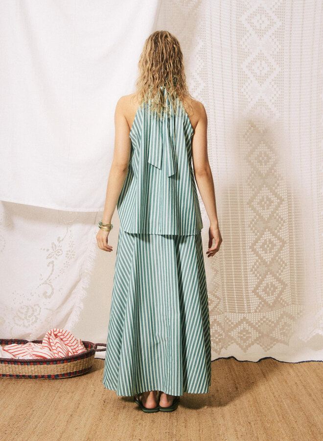 FRNCH - Jupe Carmine - Vert Rivage