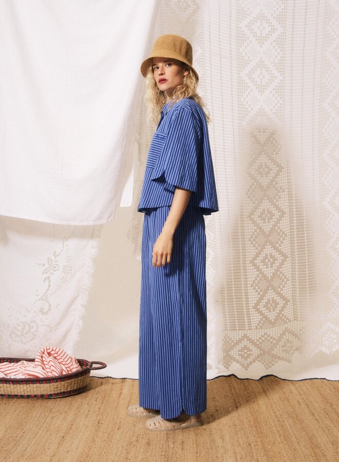 FRNCH - Chemise Anna - Bleu Electrique
