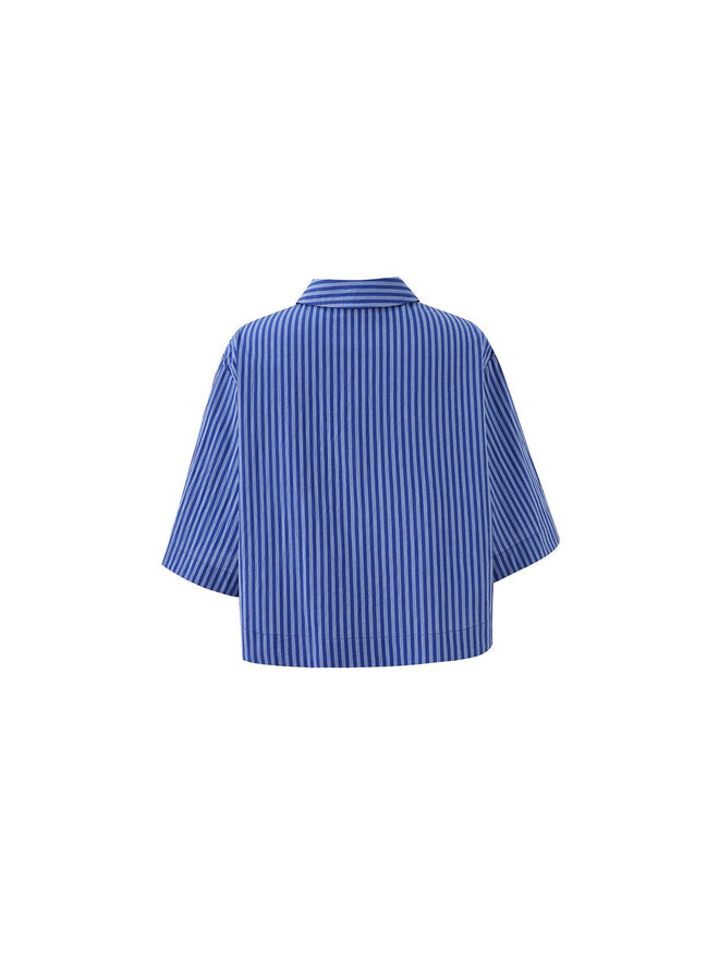 FRNCH - Chemise Anna - Bleu Electrique