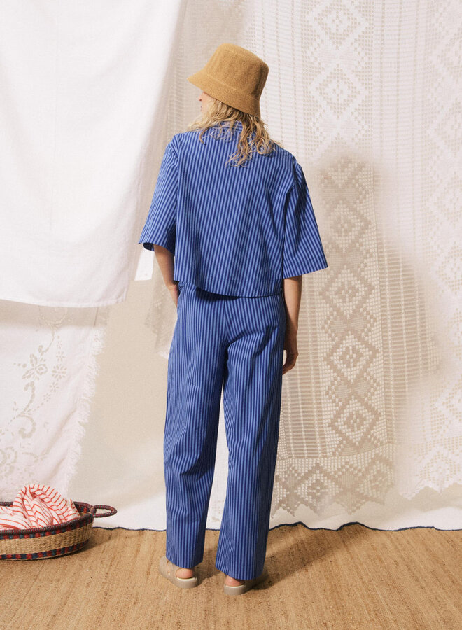 FRNCH - Pantalon Annunziata  - Bleu Electrique