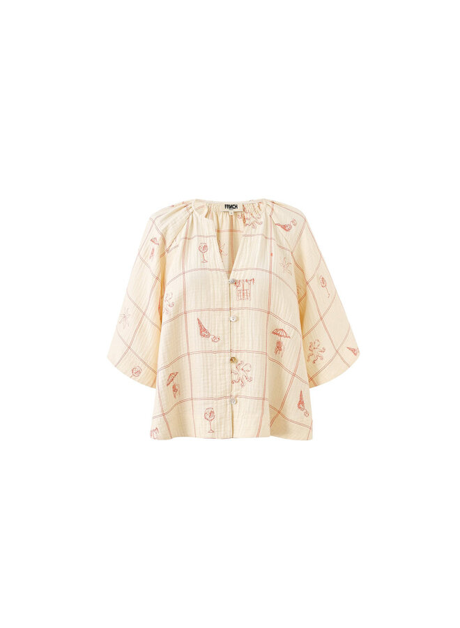 FRNCH - Top Alessandro - Creme