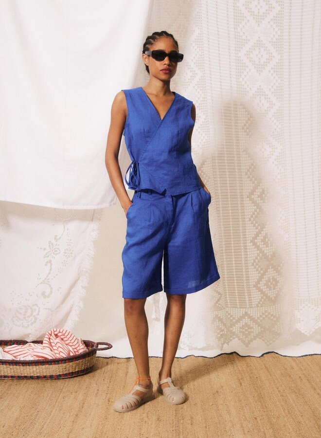 FRNCH - Gilet Alfio - Bleu Electrique