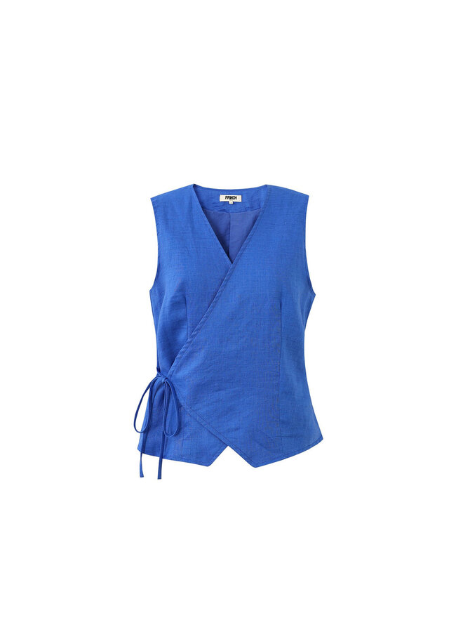 FRNCH - Gilet Alfio - Bleu Electrique