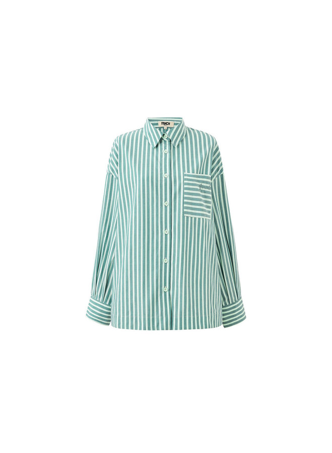 FRNCH - Chemise Ciro - Vert Rivage
