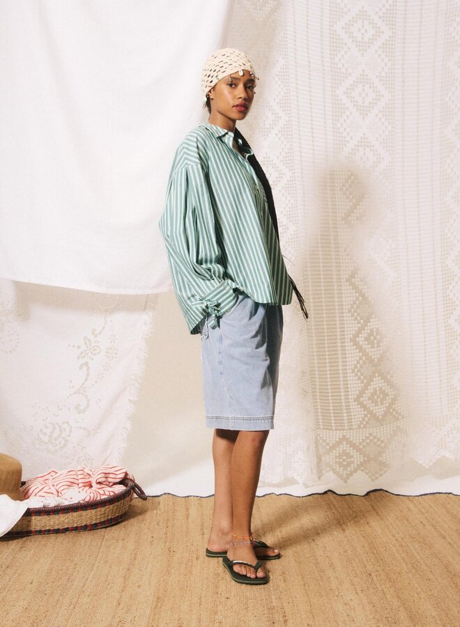 FRNCH - Chemise Ciro - Vert Rivage