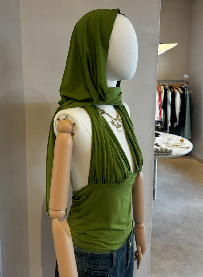 Following Lucy - Gia Top - Matcha (One Size)