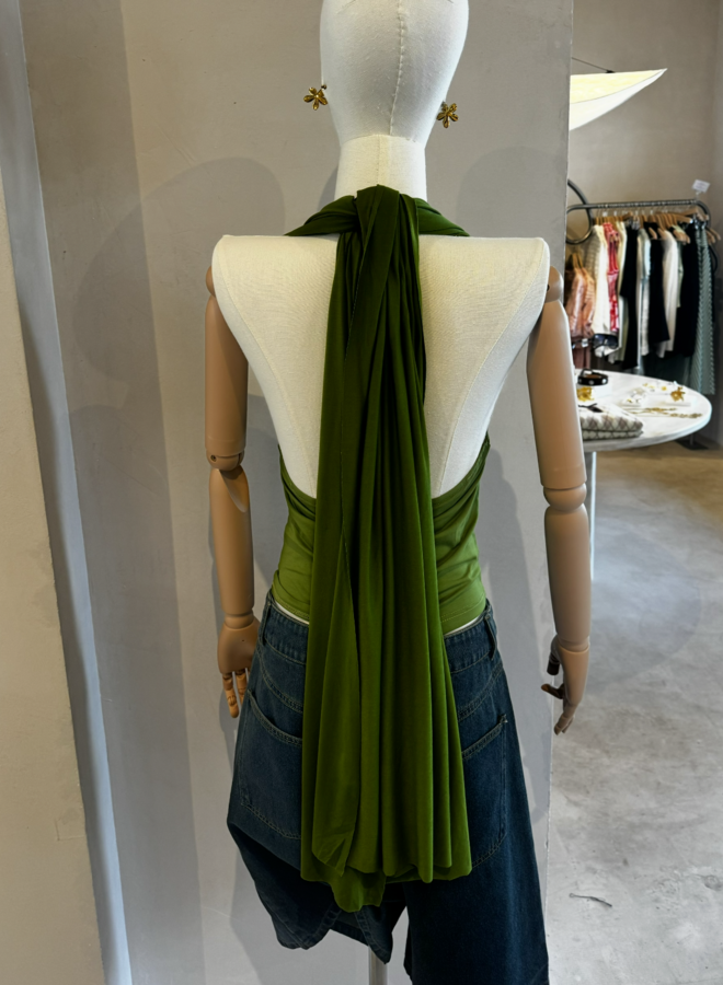 Following Lucy - Gia Top - Matcha (One Size)
