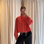 Polka Dot Bomber - Rouge et Blanc