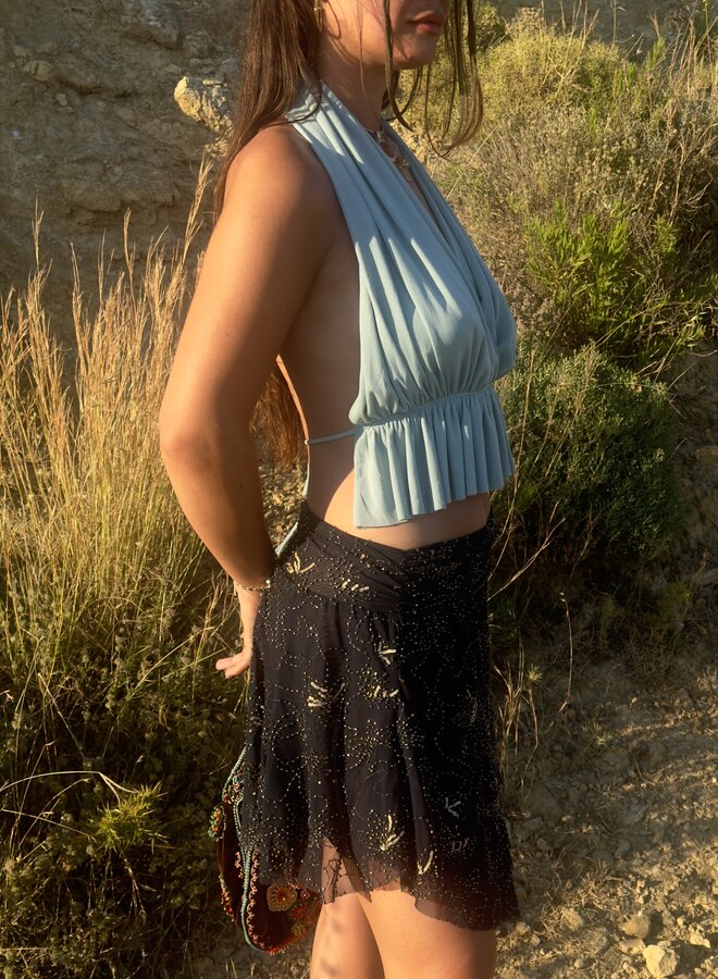 Following Lucy - Jules Top - Crete Waters (One Size)