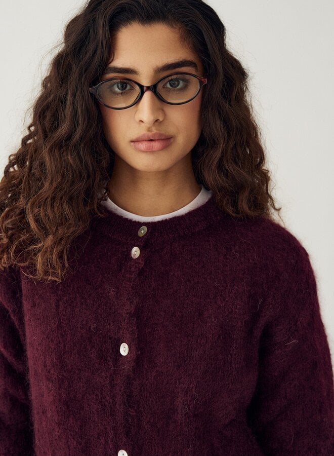 Noella - N-Kae Mohair Cardigan - Winetasting