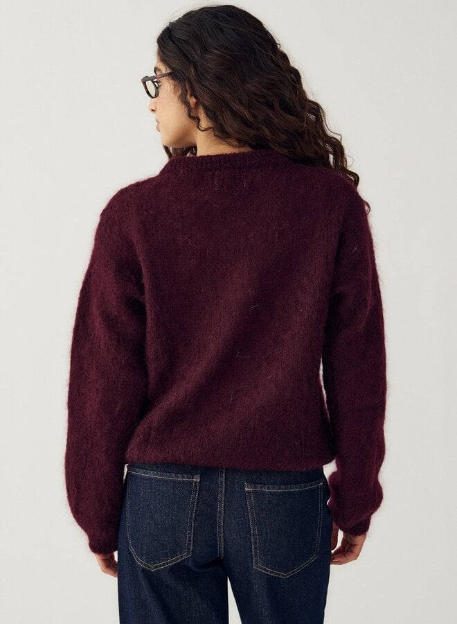 Noella - N-Kae Mohair Cardigan - Winetasting