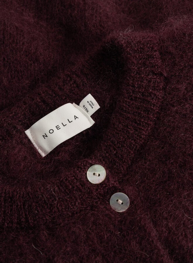 Noella - N-Kae Mohair Cardigan - Winetasting