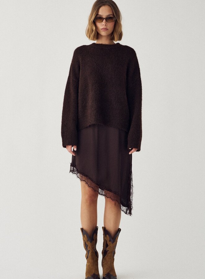 Noella - N-Mavi Knit - Chocolate