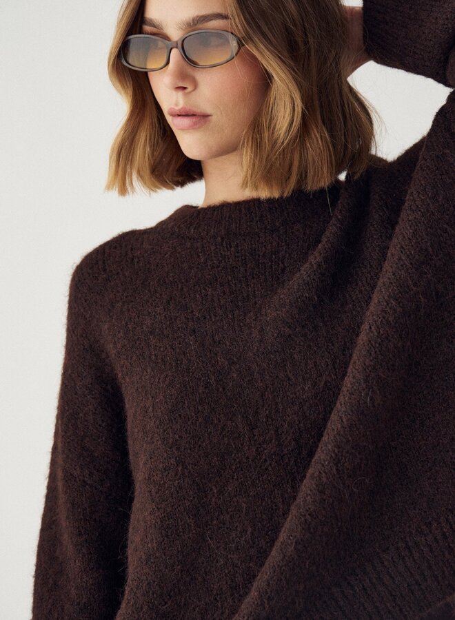 Noella - N-Mavi Knit - Chocolate