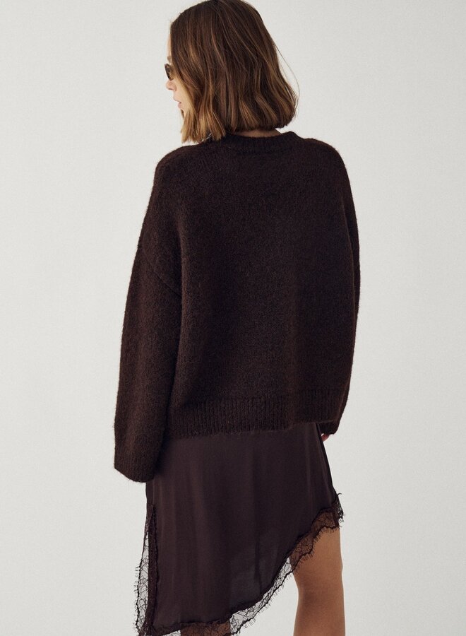 Noella - N-Mavi Knit - Chocolate