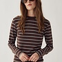 Noella - N-Lidie LS Top - Dalma Blue Stripe