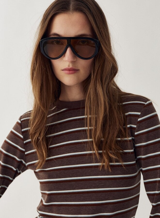 Noella - N-Lidie LS Top - Dalma Blue Stripe