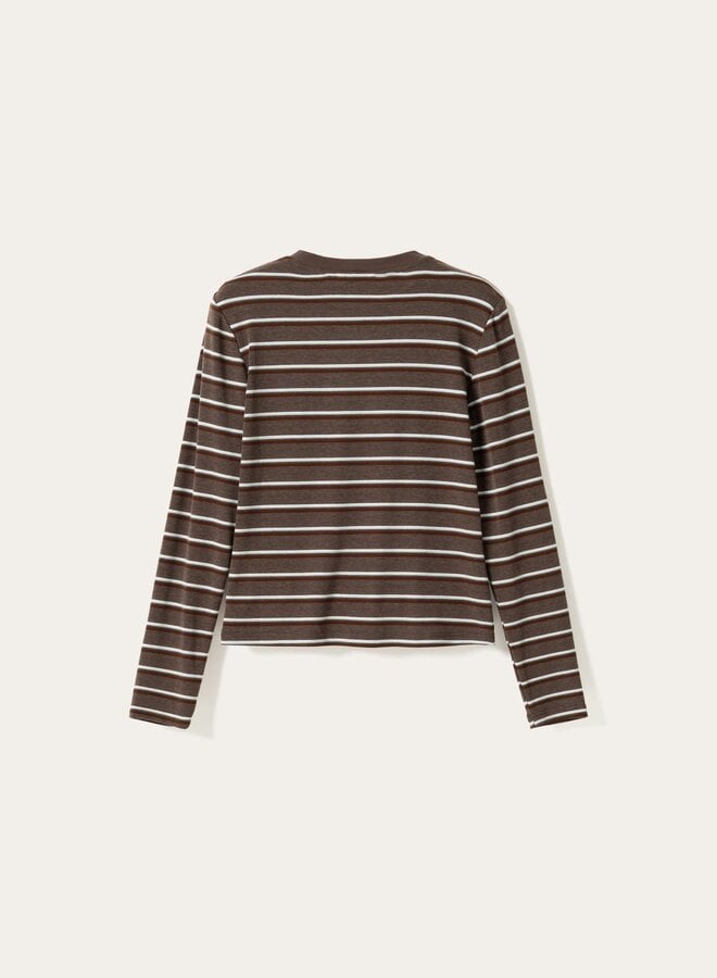 Noella - N-Lidie LS Top - Dalma Blue Stripe