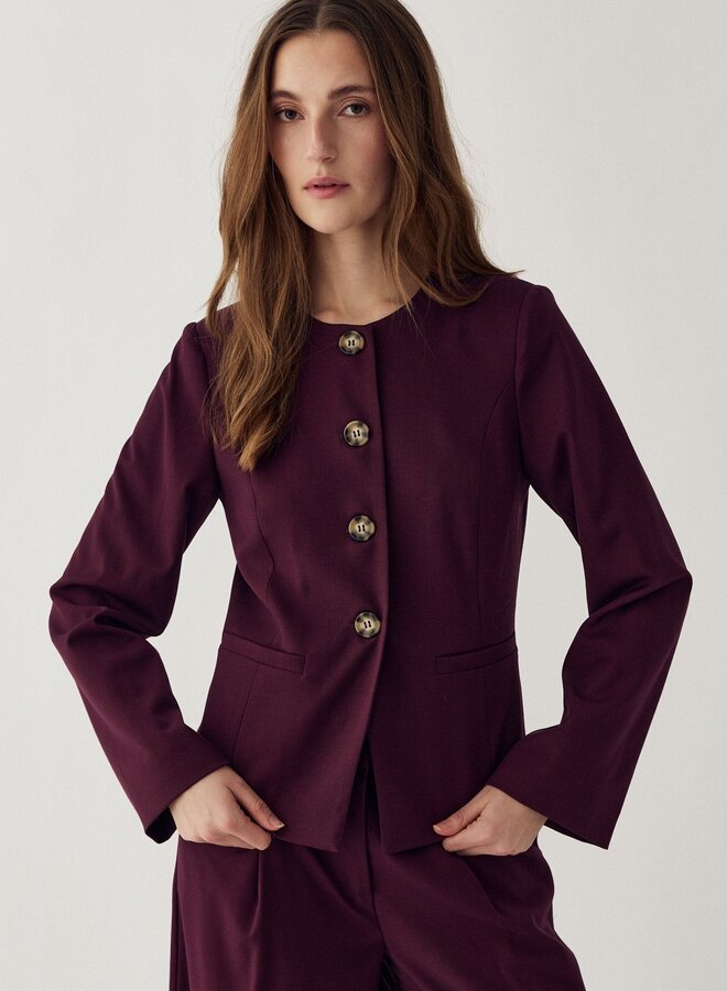 Noella - N-Kasaundra LS Blazer - Winetasting