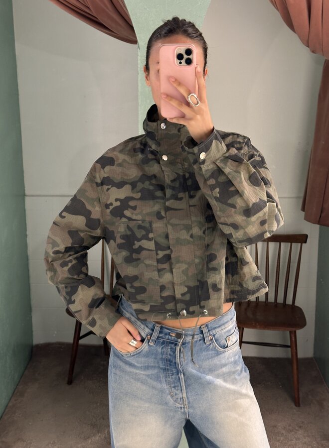 Jacket Camouflage - Vert