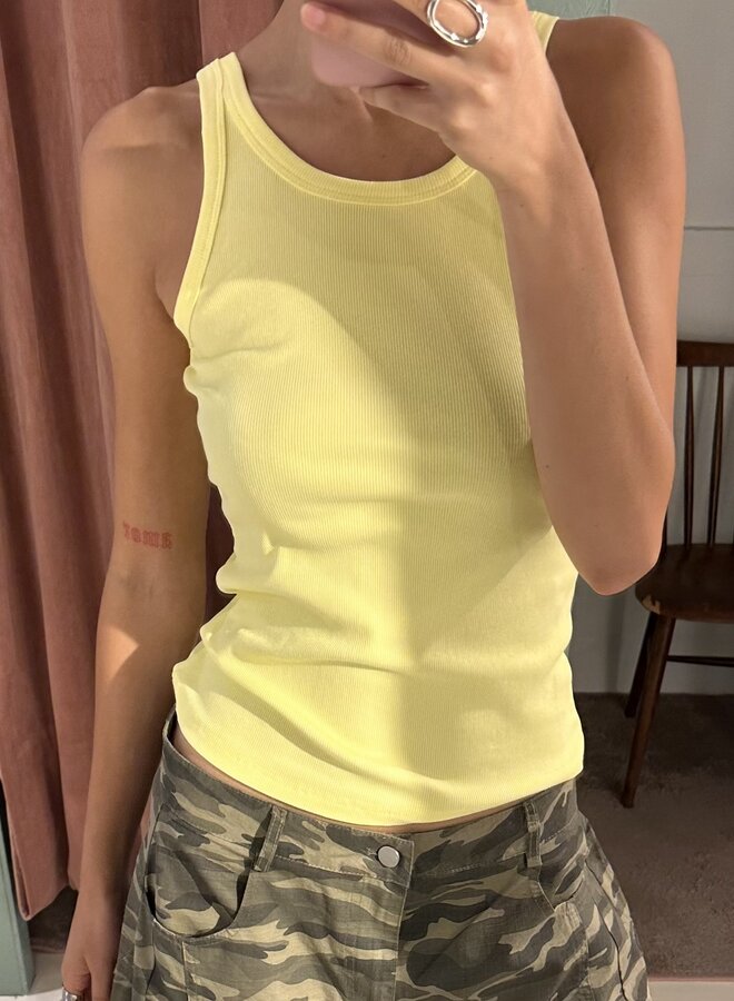 Basic Tanktop - Jaune