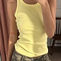 Basic Tanktop - Jaune