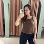 Basic Tanktop - Marron