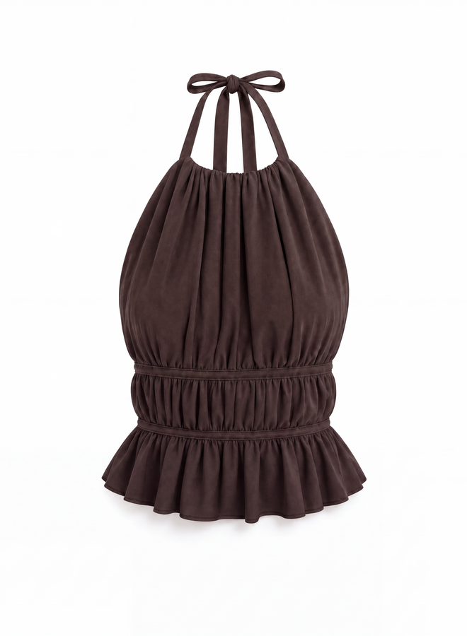 Following Lucy - Luna Top - Espresso