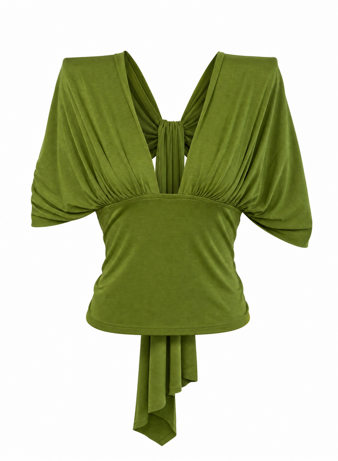 Following Lucy - Gia Top - Matcha (One Size)