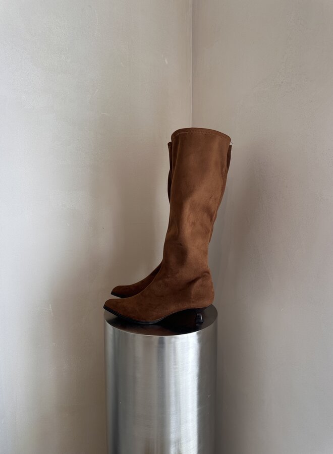 Miss Elastic - Zetina Ante Boots - Canela