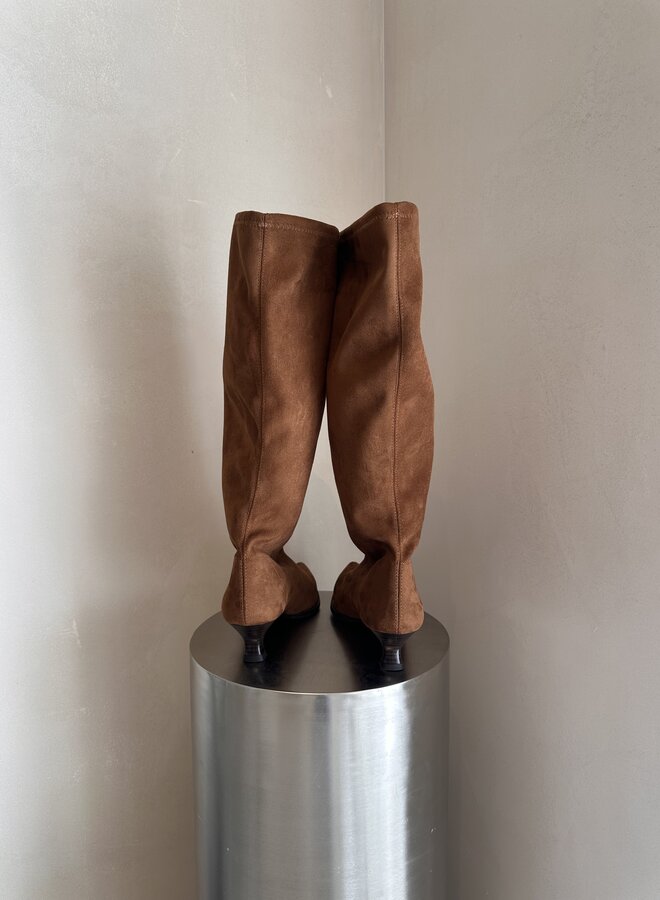 Miss Elastic - Zetina Ante Boots - Canela