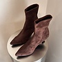 Miss Elastic - Zeta Ante Boots - Marron