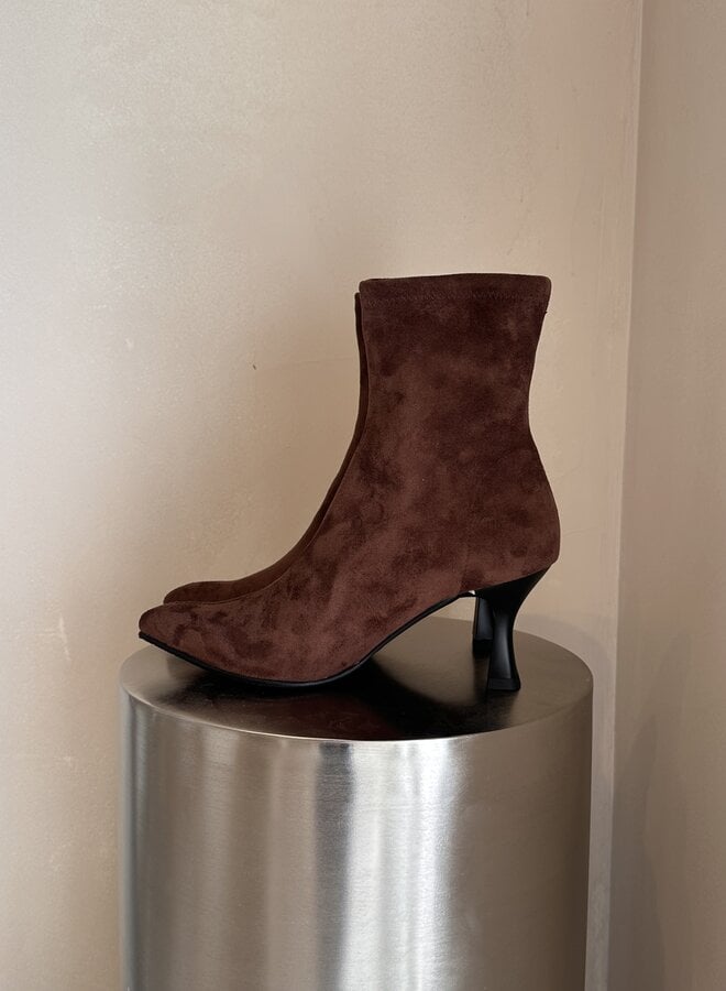 Miss Elastic - Zeta Ante Boots - Marron